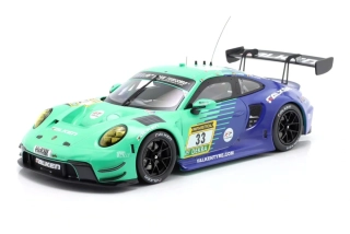Porsche 911 992 GT3 R Team Falken Motorsports #33 Andlauer/Bachler/Muller/Picariello 24H Nürburgring 2024 1:18 Ixo Models