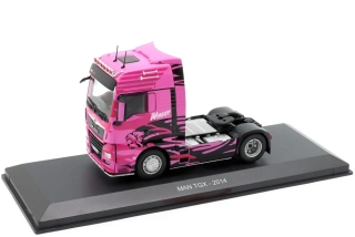 MAN TGX 2014 Woman Trucker pink 1:43 Hachette