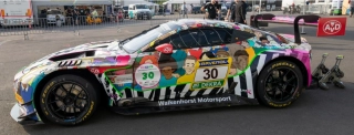 Aston Martin Vantage GT3 EVO Walkenhorst Motorsport #30 H.Walkenhorst/J.Breuer/S.Aust/C.Bollrath 24H Nürburgring 2025 Charity Car 1:64 Spark