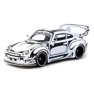 Porsche RWB 993 *Designed by Joshua Vides* chrome 1:64 Tarmac