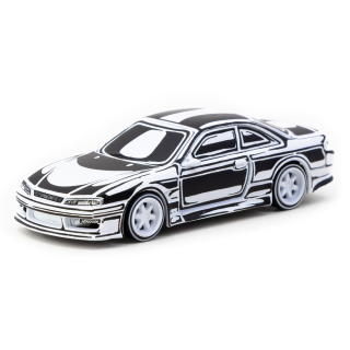 Nissan Silvia (S14) Vertex *Designed by Joshua Vides* chrome 1:64 Tarmac