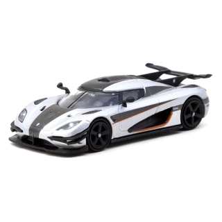 Koenigsegg One:1 silver 1:64 Tarmac