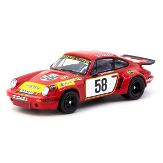 Porsche 911 Carrera RSR 3.0 #58 J.Fitzpatrick/G.V.Lennep/M.Schurti/T.Hezemans 24H Le Mans 1975 1:64 Tarmac