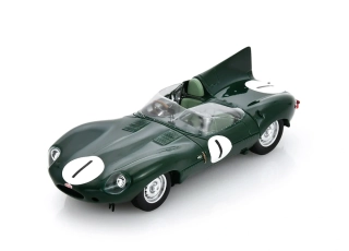 Jaguar D #1 Hawthorn/Bueb 6th 24H Le Mans 1956 1:43 Spark