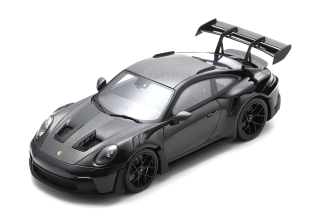 Porsche 911 GT3 RS 992 Weissach Package 2023 black 1:18 Spark