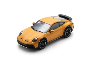 Porsche 911 Dakar 992 2023 bahama yellow 1:18 Spark