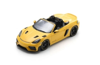 Porsche 718 Spyder RS 2023 speed yellow 1:18 Spark