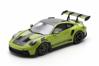 Porsche 911 GT3 RS 992 Weissach Package 2023 lind green 1:12 Spark