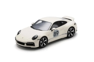 Porsche 911 Sport Classic 992 Heritage Package 2022 light ivory 1:12 Spark