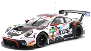 Porsche 911 GT3 R #17 Bachler/de Silvestro ADAC GT Masters 2020 KÜS Team75 Bellof Tribute 1:18 Ixo Models