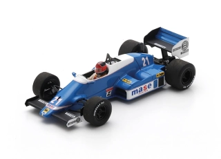 Osella FA1F #21 P.Ghinzani Brazil GP 1986 1:43 Spark 
