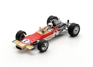 Lotus 49B #2 R.Attwood 4th Monaco GP 1969 1:43 Spark 