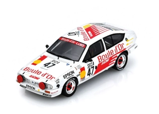 Alfa Romeo GTV 6 #47 Meirelles/Melville/Moutinho 24H Spa 1985 1:43 Spark