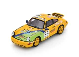 Porsche 964 Carrera 2 #36 Broissiat/Camus/Martinolle 24H Spa 1992 1:43 Spark