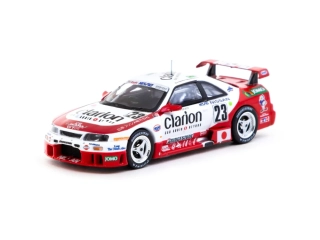 Nissan Nismo GT-R LM 1995 #23 K. Hoshino/T. Suzuki/M. Kageyama 24H of Le Mans white/red 1:64 Tarmac