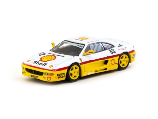 Ferrari F355 Challenge 1999 #82 D. Peter Andersen white/yellow 1:64 Tarmac