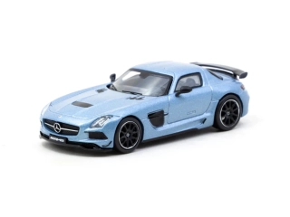 Mercedes-Benz SLS AMG Coupé Black Series matte blue 1:64 Tarmac