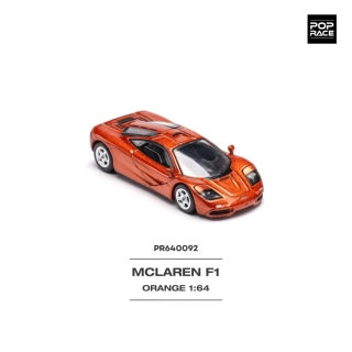 McLaren F1 Road Car 1993 orange 1:64 Pop Race