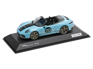 Porsche 911 Spirit 70 Meissen Blue 1:43 Spark