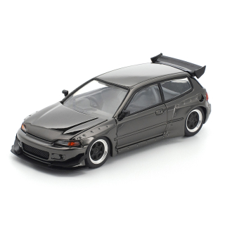 Honda Pandem Civic EG6 *The Dark Chrome Series* dark chrome 1:64 Pop Race