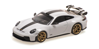 Porsche 911 (992.2) GT3 2025 With Weissache Package white 1:64 Minichamps