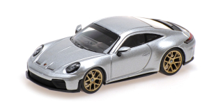 Porsche 911 (992.2) GT3 Touring 2025 silver metallic 1:64 Minichamps