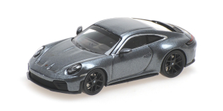 Porsche 911 (992.2) GT3 Touring 2025 grey metallic 1:64 Minichamps