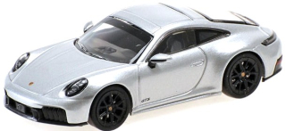 Porsche 911 (992.2) Carrera GTS 2025 grey metallic 1:64 Minichamps