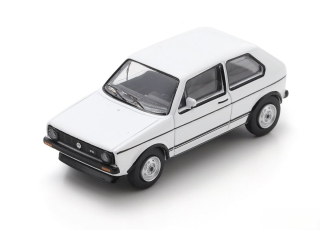 Volkswagen Golf I GTI white 1:64 Schuco