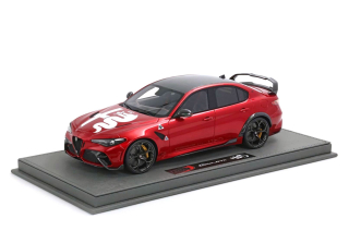 Alfa Romeo Giulia GTA Special Version Rosso GTA with logo 1:18 B.B.R.