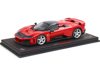 Ferrari F80 Rosso Corsa silver wheels 1:18 B.B.R.
