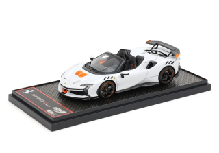Ferrari SF90 XX Spider Arctic White 1:43 B.B.R.