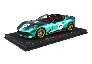 Ferrari 812 Competizione A Green Jewel 1:18 B.B.R. 