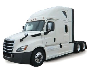 Freightliner Cascadia 2018 white 1:64 Ixo America