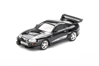 Toyota Supra MK4 (A80) 2011 Veilside Combat V-II black 1:64 Mini GT
