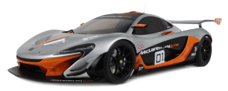 McLaren P1 GTR 2014 pebble beach grey 1:8 GT Spirit