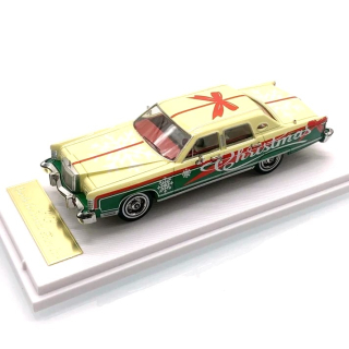 Lincoln Continental Town Car 1979 *Christmas Speical* light champagne/dark jade 1:64 SunStar