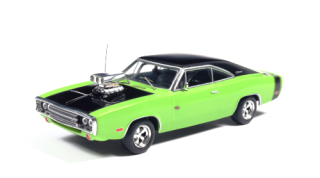 Dodge Charger R/T 1970 light green/black 1:43 Ixo Models