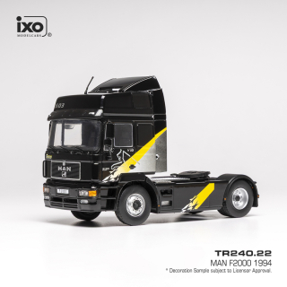 Man F2000 1994 black/decor 1:43 Ixo Models