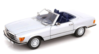 Mercedes-Benz 450SL R107 Europe 1985 silver 1:12 KK Scale