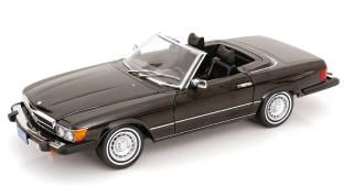 Mercedes-Benz 450SL R107 USA 1979 *American Giggolo* black 1:12 KK Scale