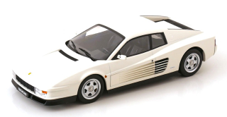 Ferrari Testarossa 1986 white 1:18 KK Scale