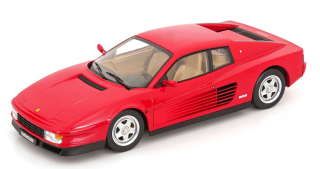 Ferrari Testarossa 1986 red/beige interior 1:18 KK Scale