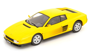 Ferrari Testarossa 1986 yellow 1:18 KK Scale