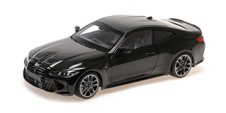 BMW M4 2024 black metallic 1:18 Minichamps 