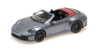 Porsche 911 992.2 Carrera GTS Cabriolet 2024 grey metallic 1:43 Minichamps
