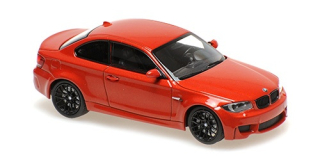 BMW 1ER M Coupe 2011 orange metallic 1:43 Minichamps