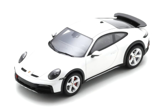 Porsche 911 Dakar white 1:18 Spark