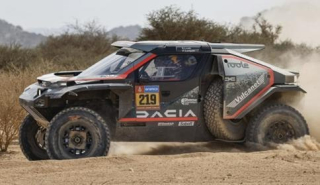Dacia Sandrider #219 Loeb/Lurquin Dakar Rally 2025 1:43 Spark