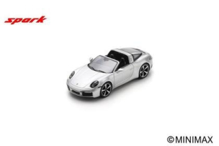 Porsche 911 Targa 4S GT silver 1:43 Spark